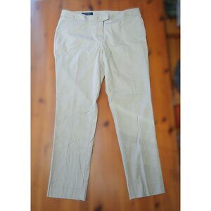 Brook's Brothers Khaki Advantage Chino Stretch Women's Size 12
